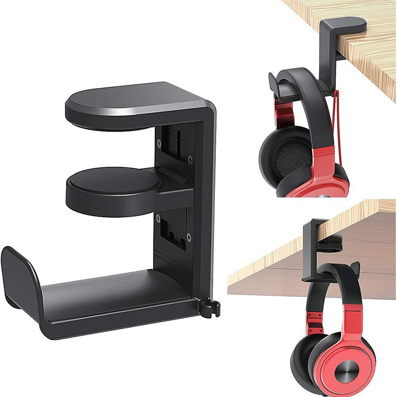 Headphone Stand Desk - PC Oyun Kulaklığı Standı, Ayarlanabilir 360