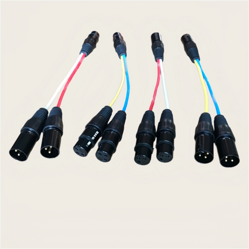 Audio Splitter Y - Ses XLR Y-Splitter (4 Özellik) |