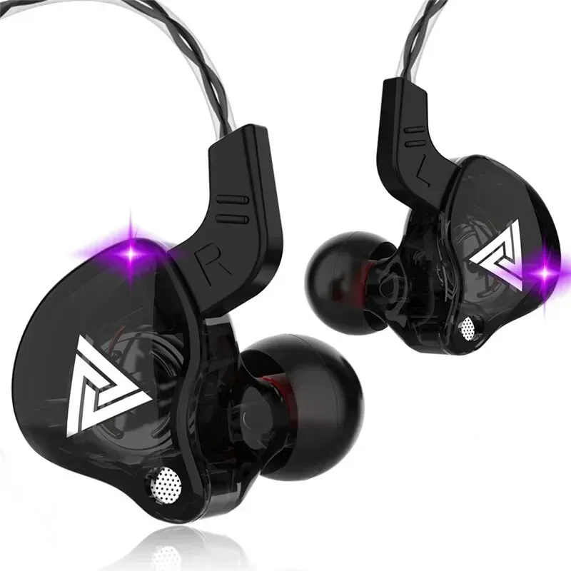 Wired Earphone Mic - Orijinal QKZ AK6 Bakır Sürücü HiFi