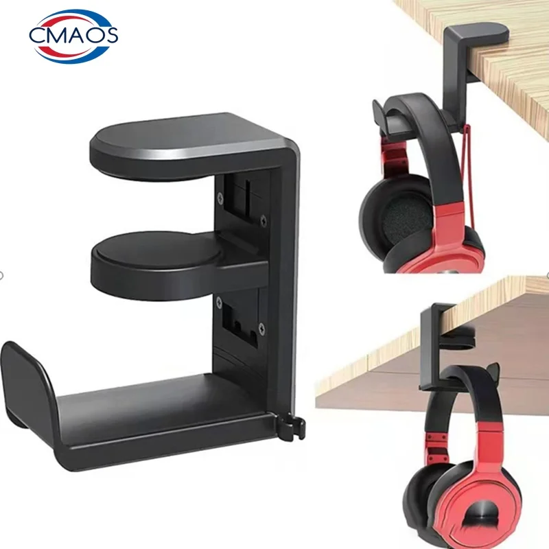 Headphone Stand Desk - Deliksiz Masa Klipsi Kulaklık Tutucu 360