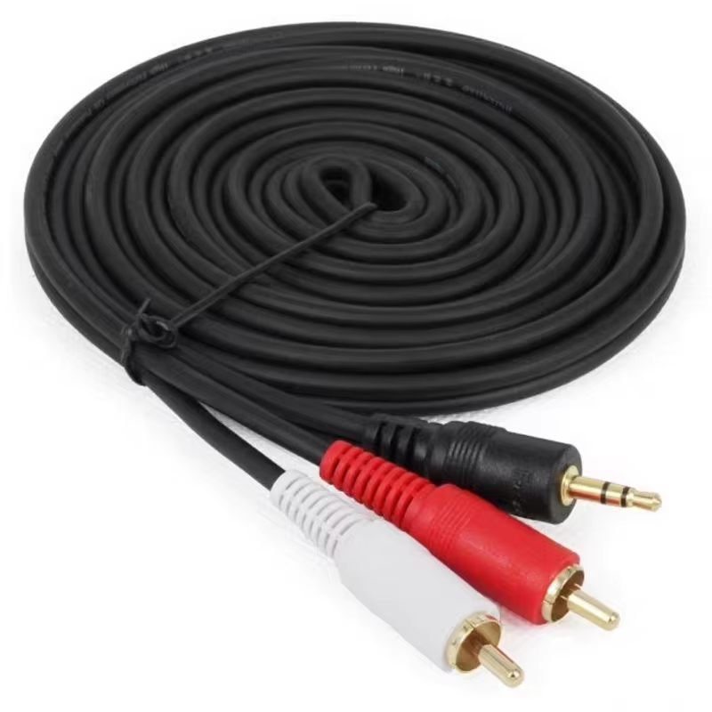 Audio Splitter Y - PC DVD'si, Bilgisayar TV Kaydedicisi, Hoparlör