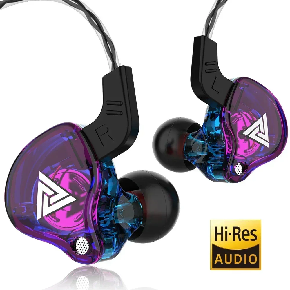 Wired Earphone Mic - YENI QKZ AK6 Bakır Sürücü HiFi