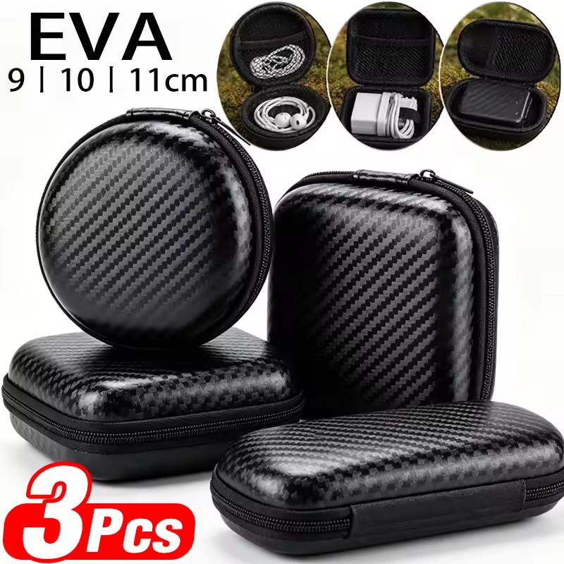 Headphone Case Hard - EVA Sert Kabuklu Su Geçirmez Kablo