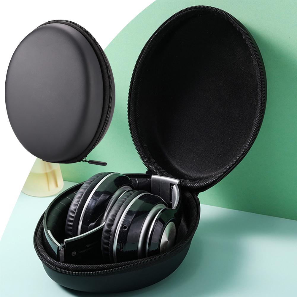Headphone Case Hard - Kulaklık saklama kutusu PU Mini taşıma