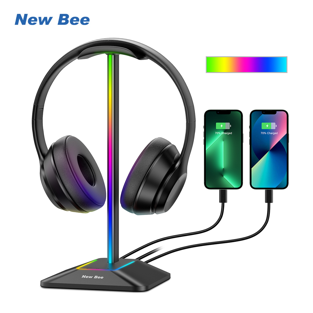 Yeni Bee Z8 RGB Kulaklık Stand - Headphone Stand Desk incelemesi ve fiyatı