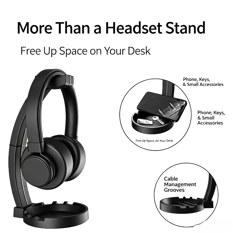 Kulaklık Standı, Depolama Teps - Headphone Stand Desk incelemesi ve fiyatı