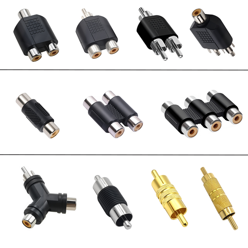 5 adet RCA Jack dişi erkeğe fi - Audio Splitter Y incelemesi ve fiyatı