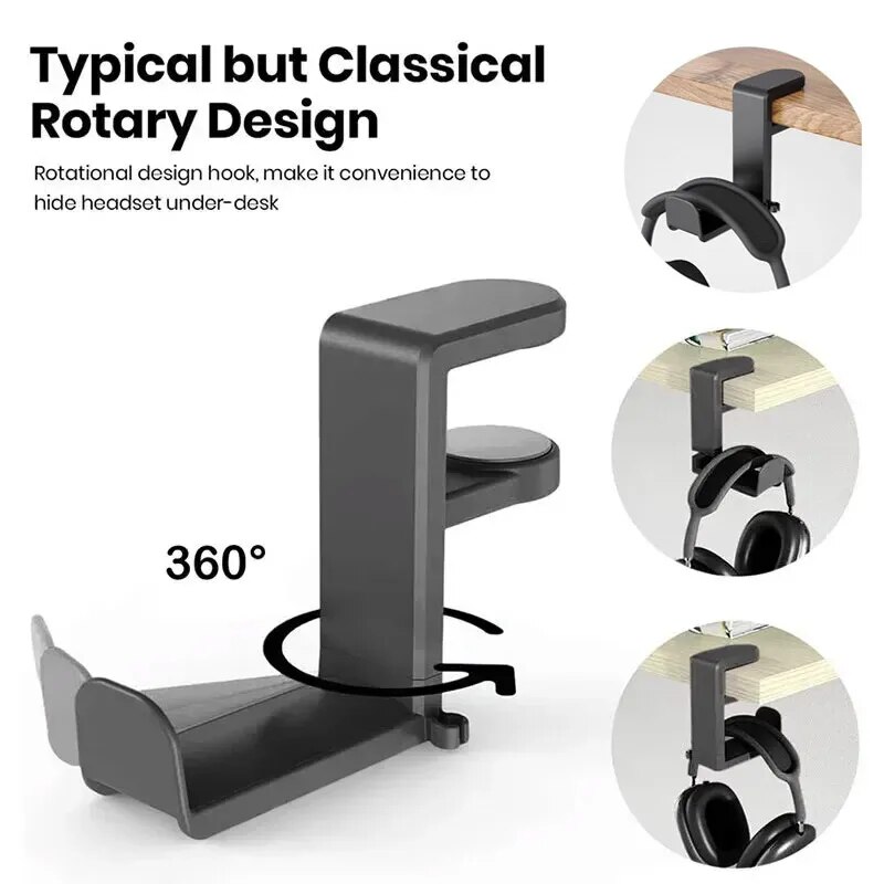 Masa Altı Kulaklık Tutucu Döne - Headphone Stand Desk incelemesi ve fiyatı