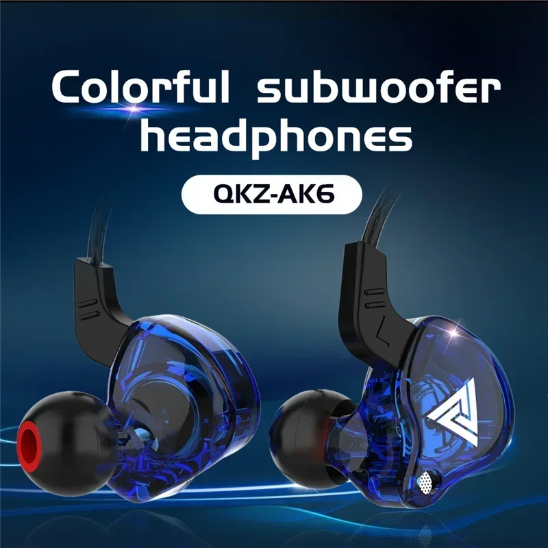 YENI QKZ AK6 Bakır Sürücü HiFi - Wired Earphone Mic incelemesi ve fiyatı